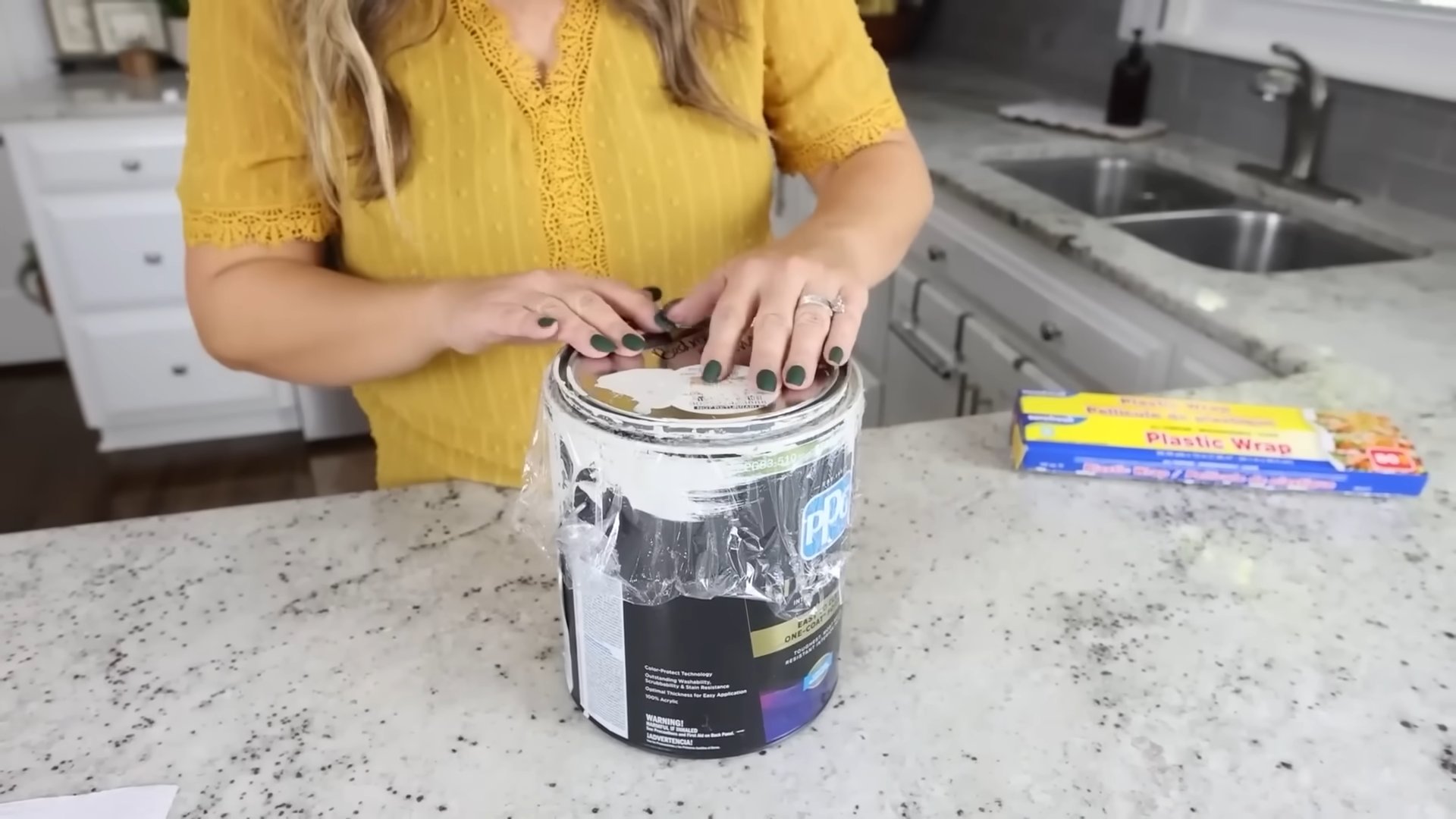 Plastic wrap DIY ideas