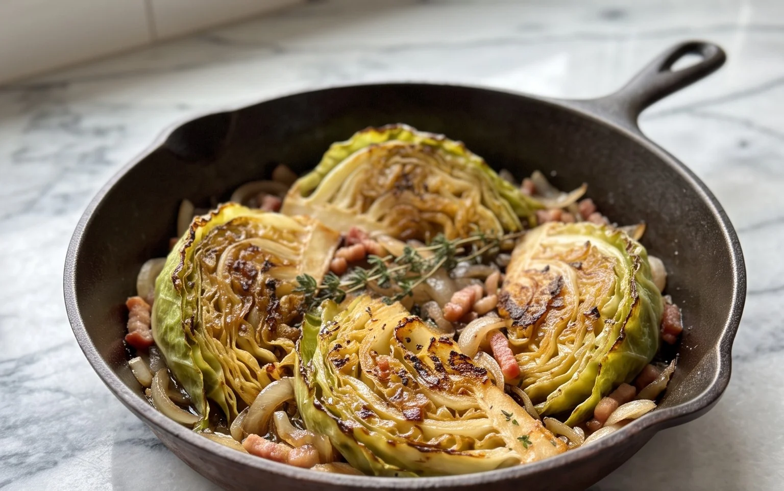 Chou Vert Braisé Facile : Recette Réconfortante
