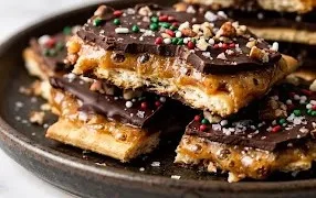 Christmas Crack - Saltine Cracker Toffee
