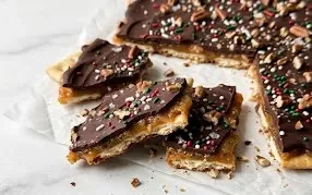 Christmas Crack - Saltine Cracker Toffee