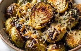 Choux de Bruxelles rôtis au parmesan