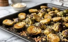 Choux de Bruxelles rôtis au parmesan