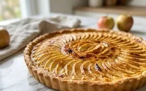 Tarte Pommes Crème Brûlée : Facile et Gourmande